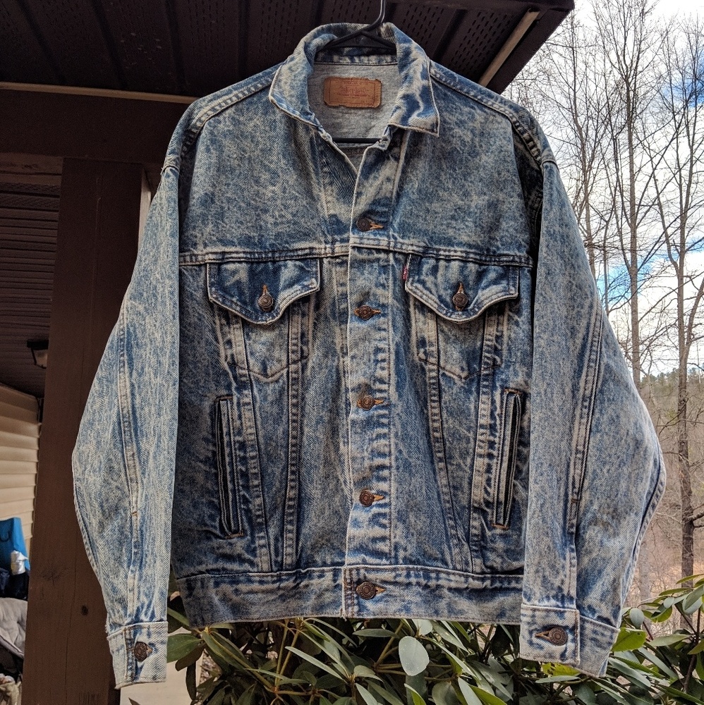 Vintage Levi's Acid Wash "Trucker" Jacket